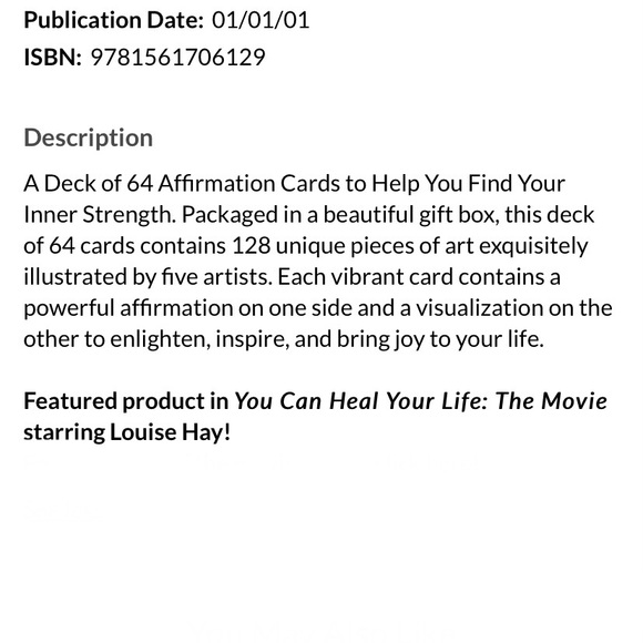 Power Thought Cards - Picture 4 of 5